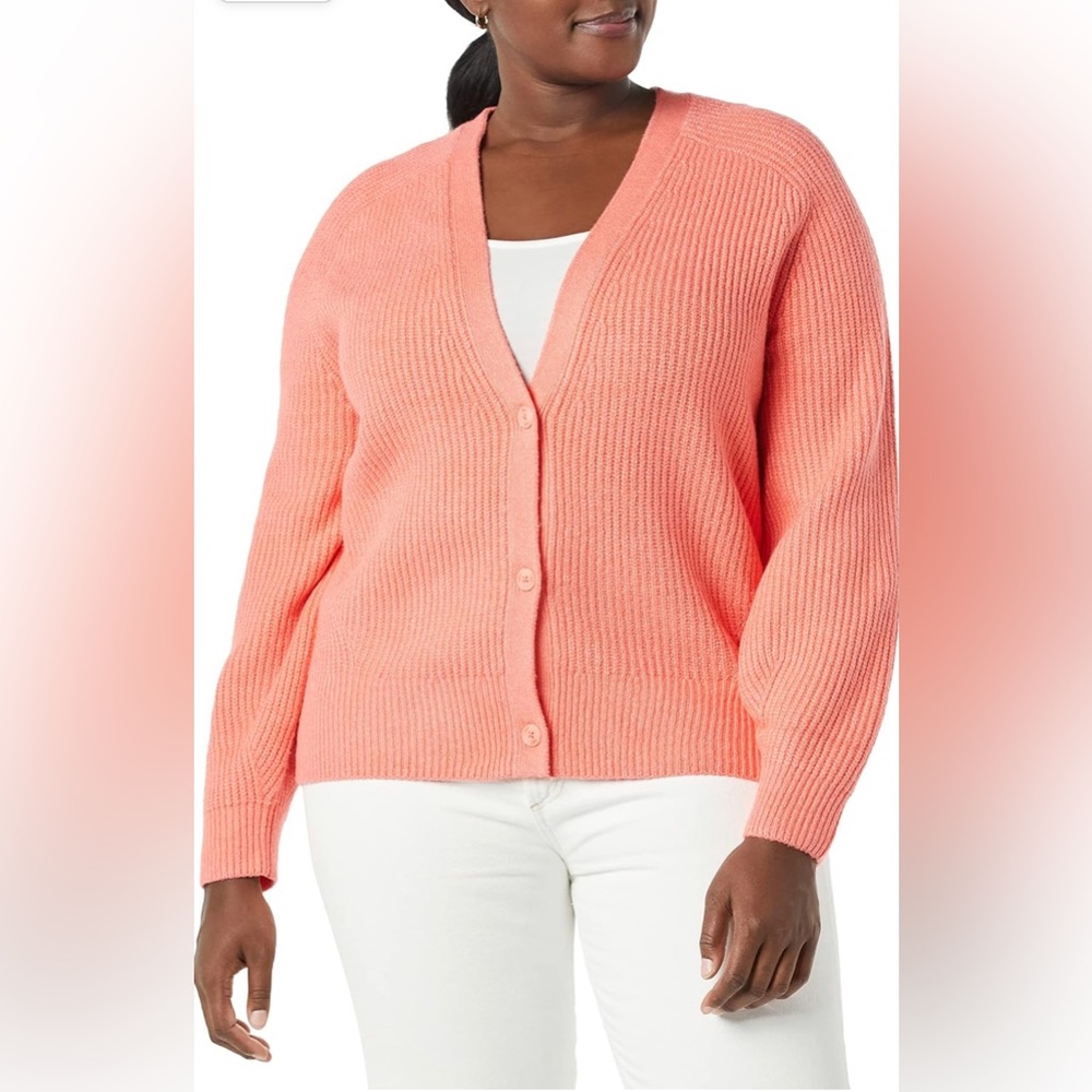 Amazon Essentials Ribbed Blouson Cardigan